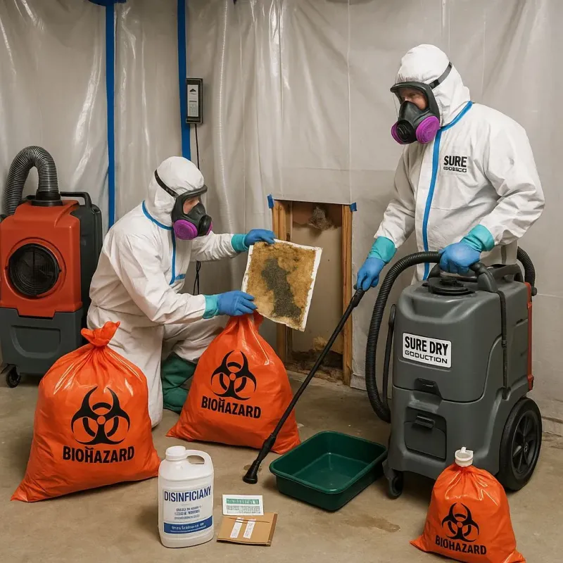 Contaminated Water Handling Protocols process in Columbus Air Force Base, MS